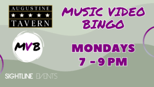 Monday Music Video Bingo Augustine Tavern @ Augustine Tavern | New Castle | Delaware | United States