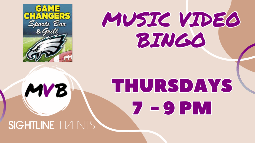 Thursday Music Video Bingo Game Changers @ Game Changers Sports Bar and Grill | Newark | Delaware | United States